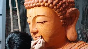 Tượng Phật gỗ Phúc Minh