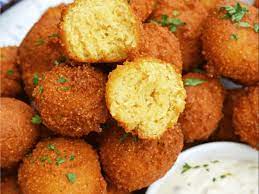Add 3 to 4 diced jalapeños or 1 teaspoon of red pepper flakes to make spicy hush puppies. Hush Puppies Nutrition Facts Eat This Much