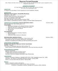 Whether you're pursuing roles involving the management of. Free 8 Sample Hospitality Resume Templates In Ms Word Pdf