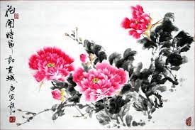花开时节动京城 牡丹文化 国画 牡丹 painting art