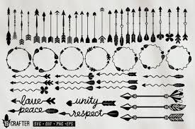Download Beautiful Arrow Svg Bundle By Greatype19 Thehungryjpeg Com