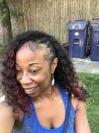 I call it my 💫 Black Girl Magic 💫 And it's magical foreal! I specialize  in gripping short hair, no matter how short... SAFELY! My low tension  technique paired with my Purple