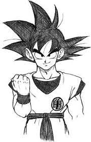 Goku Easy Sketch Goku Easy Sketch Dragon Ball Artwork Anime Dragon Ball Super Dragon Ball Tattoo