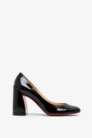 Christian Louboutin | Miss Sab 85 black patent pumps | Savannahs