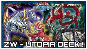 4.5 out of 5 stars 44 ratings | 4 answered questions price: Zw Utopia Deck New Skill Zexal Weapon Yu Gi Oh Duel Links Youtube