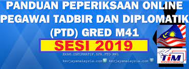 Pegawai tadbir diplomatik gred m41 merupakan jawatan dalam kumpulan pengurusan & profesional. Cover Ptd 2019 Blog Info Kerjaya Dan Tips Lulus Peperiksaan Kerjaya Di Malaysia