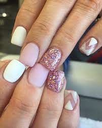 Check out to see what coffin shaped nails or ballerina nails look like, and find 65 inspiring images of coffin nail designs to try! Emmadoesnails Short Gel Matte Pink Glitter Negative Space Valentines Day Girly Cute Gel Nails Short Acrylic Nails Short Gel Nails