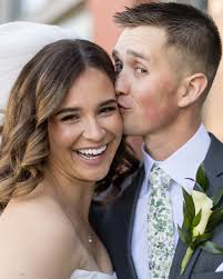 They're just too adorable!! Summit Hill Studios Photography (Kelly) Couple:  @gabby_coudron + @maverick_flesher Venue: The Jerome@thejerome_eventcenter  Floral: Buffalo Floral @buffalo.floral Decor: The Refoundry @therefoundry  Catering: B's
