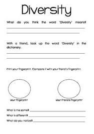 Diversity Fingerprint Activity Diversity Activities Multicultural Activities Activities
