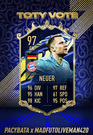 Fifa 21 fut bundesliga the goalkeeper position is the most neutral in terms of meta as far as fifa 21 is concerned. Is It Possible That Neuer Can Get This Toty Card In Fifa 21 Fifacardcreators