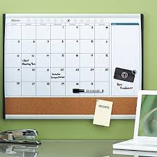 2 W X 1 5 H Magnetic Cork Dry Erase Calendar Whiteboard Black Silver Frame 52487 28214 Calendar Board Magnetic White Board Dry Erase Calendar