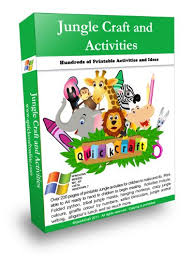 jungle craft activities pack massive jungle craft printable activities book 42010 kindle edition by quickcraft sally faust crafts hobbies home kindle ebooks amazon com