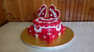 Happy anniversary to you both! Anniversary Hearts 2014 Cakecentral Com