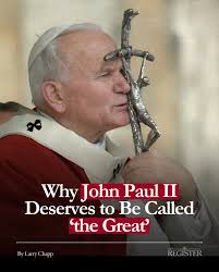 It has now been 20 years since the death of Pope John Paul II. And with the  passage of time, an entirely new generation of Catholics has arisen who  have no real