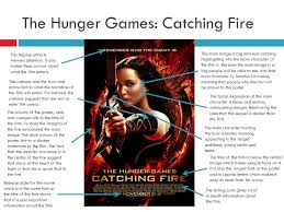 Catching fire' that features jennifer lawrence's katniss everdeen posing in front of a 'catching fire' sees winners of the 74th games katniss everdeen and peeta mellark (lawrence and josh hutcherson) paraded around the country as. Film Posters The Hunger Games Catching Fire The Tagline Attracts Viewers Attention It Also Makes Them Curious About What The Film Entails The Colours Ppt Download
