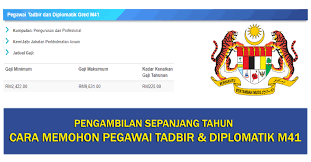 Information, tips and guides about ptd there are so many articles written about ptd. Cara Memohon Jawatan Pegawai Tadbir Dan Diplomatik Gred M41 Terbuka Sepanjang Tahun Jobcari Com Jawatan Kosong Terkini