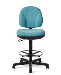 office master bc45 ergonomic drafting stool with chrome footring