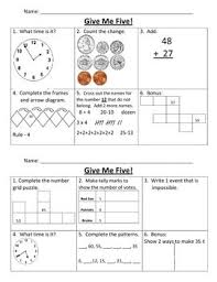 Give Me Five Math Review Free Math Lessons Math Review Math