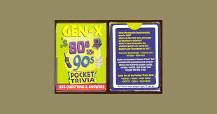 Pocket Trivia Gen X 80s 90s Board Game Boardgamegeek