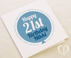 Free for commercial use no attribution required high quality images. Birthday Card Personalised By Name And Age Big Birthday Cards 21st Birthday Cards Special Birthday Cards
