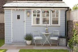 7 Mini Home Makeovers For The Easter Holidays Painted Garden Sheds Backyard Shed Backyard Sheds