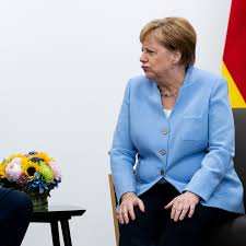 On Trump Merkel S Face Does The Talking The New York Times