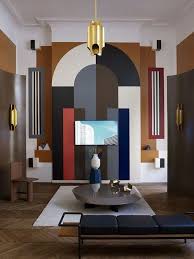 Great Modern Interior Design Ideas To Make Your Living Room Look Beautiful 17 Art Deco Living Room Interior Deco Art Deco Interior Design
