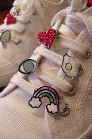 I made acrylic charms of an adorable mushroom kitty and this mystical mushroom deer! Rookie Diy Shoe Charms