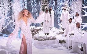 Check spelling or type a new query. Mariah Carey Dazzles In Holiday Dress More For Christmas Special Hollywood Life