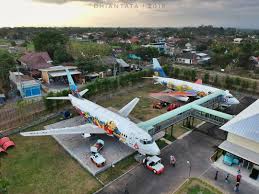 Alamat Jogja Airport Resto Dan Harga Menu Makan Jogja airport resto, resto yang menyuguhkan suasana makan di dalam pesawat terbang.