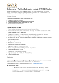 Boilermakers are in charge of building and installing containers used to store gases or liquids. Boilermaker Welder Fabricator Wanted Sydney Region 2 2 2019 Mcs Civil Nsw Pty Ltd