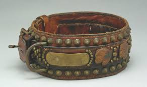 Lovely Distressing Again Vintage Dog Collar Unique Dog Collars Leather Dog Collars