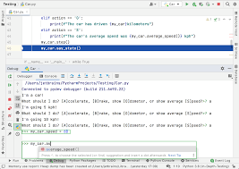 If i use a single &, at least i get no syntax error. Step 2 Debug Your First Python Application Pycharm