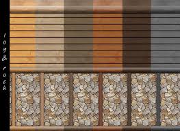 Unfortunately, logs on cabins are exposed to harsh weather conditions which create the perfect environment for rotting to take place, when coupled with paint. Mod The Sims Log Cabin Interior Wall Set 18 Colors