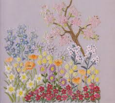 Pdf Pattern Of One Day In My Garden Hand Embroidery Pattern Sewing Quilt Applique Patchwork Art Gift H Crewel Embroidery Kits Crewel Embroidery Embroidery Art