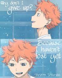 We can fight! ~hinata shoyo Pin On Vibes Positive