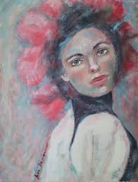 Acrylic painting of a friend's Scotties....11x14 stretched canvas