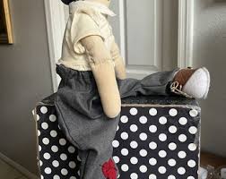 Vtg 18" Limited Edition 9/2000 Nancy Marg Handmade Putter Dan Golfer Doll  Signed Vintage Artist Dolls