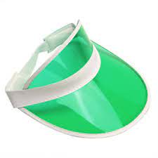 Tennis Beach Colored Plastic Clear Sun Bingo Vegas Dealer Golf Casino Visor Hat Visor Hats Sun Hats For Women Sun Visor Hat