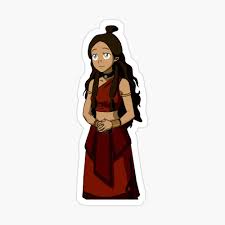 The last airbender and the 15th of the overall series. Firenation Katara Sticker By Lwcreatesart In 2021 Katara Fire Nation Katara Avatar Katara