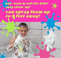 FOZZI's Bath Foam Aerosol for Kids, Brilliant Blue, Groovy ...