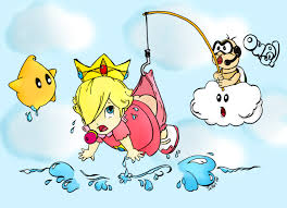 Rosalina and baby peach coloring : Baby Rosalina Coloured By Amylou2107 On Deviantart