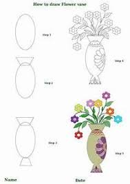 How To Draw Flower Vase Flower Drawing Flower Vase Drawing Flower Art