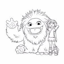 Hi my friends you can find here abominable snowman coloring pages. Colorint