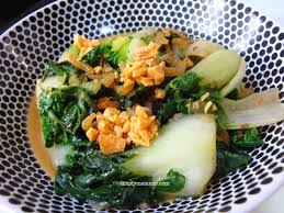 Stir Fry Nai Bai Cai With Dried Shrimps Simply Mommie Recipe Dried Shrimp Stir Fry Chinese Dishes