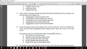 Pembahasan Soal Un Geografi 2017 No 16 20 Youtube