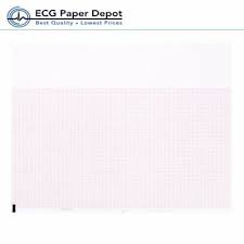 ecg ekg paper medical cardiology recording chart 10 packs per case red z fold ebay