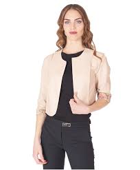 Pour habiller vos robes pour une occasion spéciale ou pour le quotidien sur un tee … blog mode femme vente vêtements. Bolero Cuir Femme Col Rond Cuir Agneau Plonge Couleur Rose Mesia