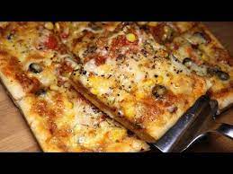 The Best Homemade Pizza Beef Pizza Recipe Perfect Pizza Dough Recipe Youtube Homemade Pizza Best Homemade Pizza Recipes