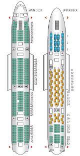 A380 800 Thai Airways Seat Maps Reviews Thai Airways Seating Plan Aircraft Interiors